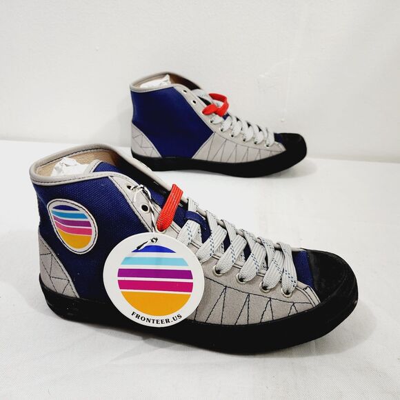 Fronteer Super Gratton Hi-Top Suede Sneaker Boulder Blue US6 UK5 EUR38 NWOB main image 10